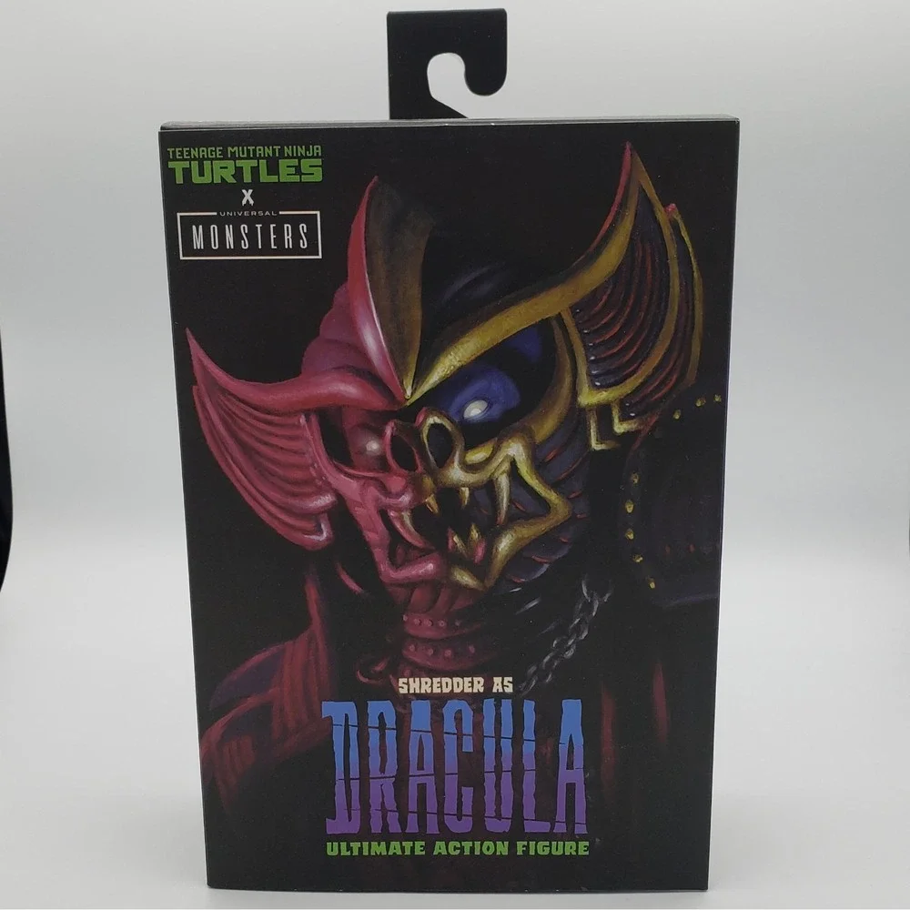 New SHREDDER DRACULA NECA Universal Monsters Ninja‎ Turtles Reel Toys